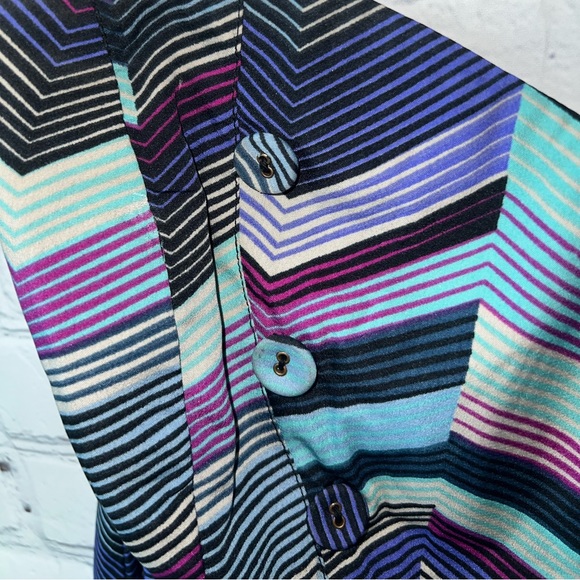 Billabong Green, Blue & Purple Sleeveless dress size M - Picture 8 of 14